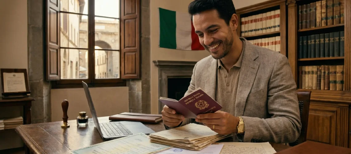 Existe algum serviço online para verificar a elegibilidade da cidadania italiana